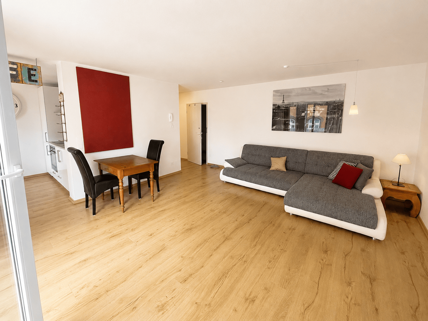 SB. St.Arnual- Möblierte 2-Zimmer-Wohnung mit Balkon, Einbauküche und Tiefgaragenstellplatz in ruhiger Lage, 66119 Saarbrücken