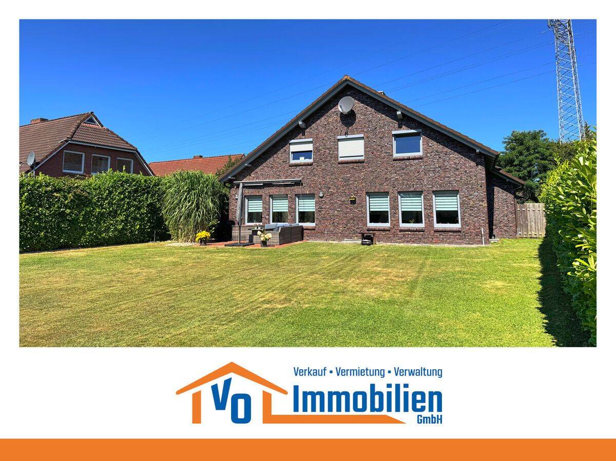 Gartenidylle in zentraler Lage: hochwertig sanierte Erdgeschosswohnung mit EBK & Garage in Wiesmoor, 26639 Wiesmoor