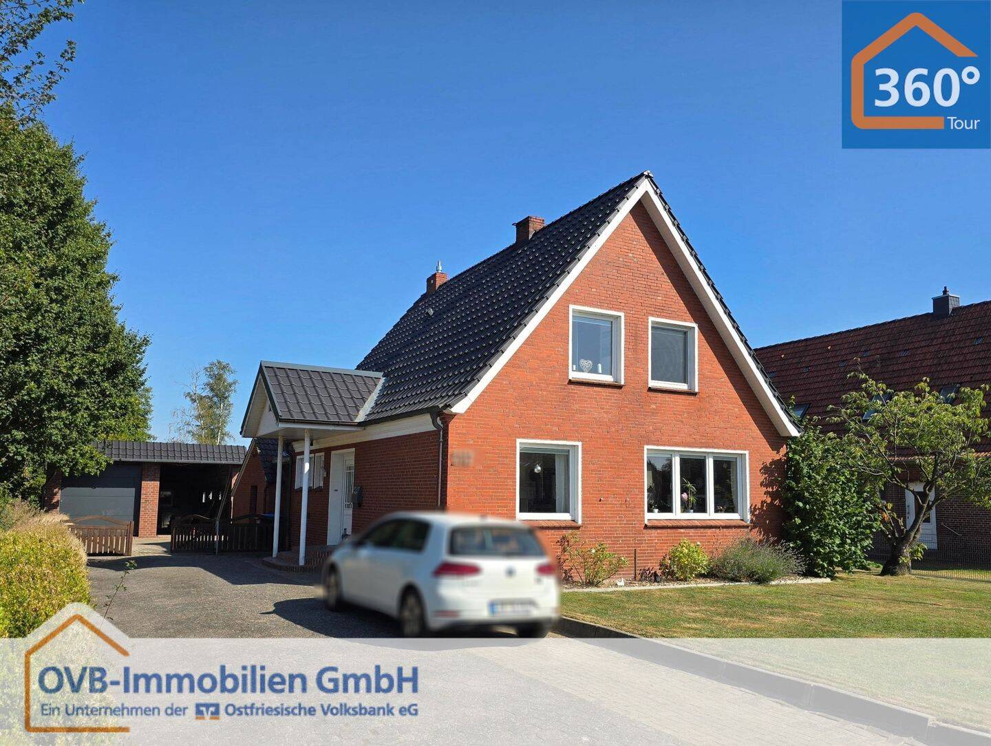 Gepflegtes Einfamilienhaus mit Doppelgarage und großem Grundstück in Ostrhauderfehn!, 26842 Ostrhauderfehn
