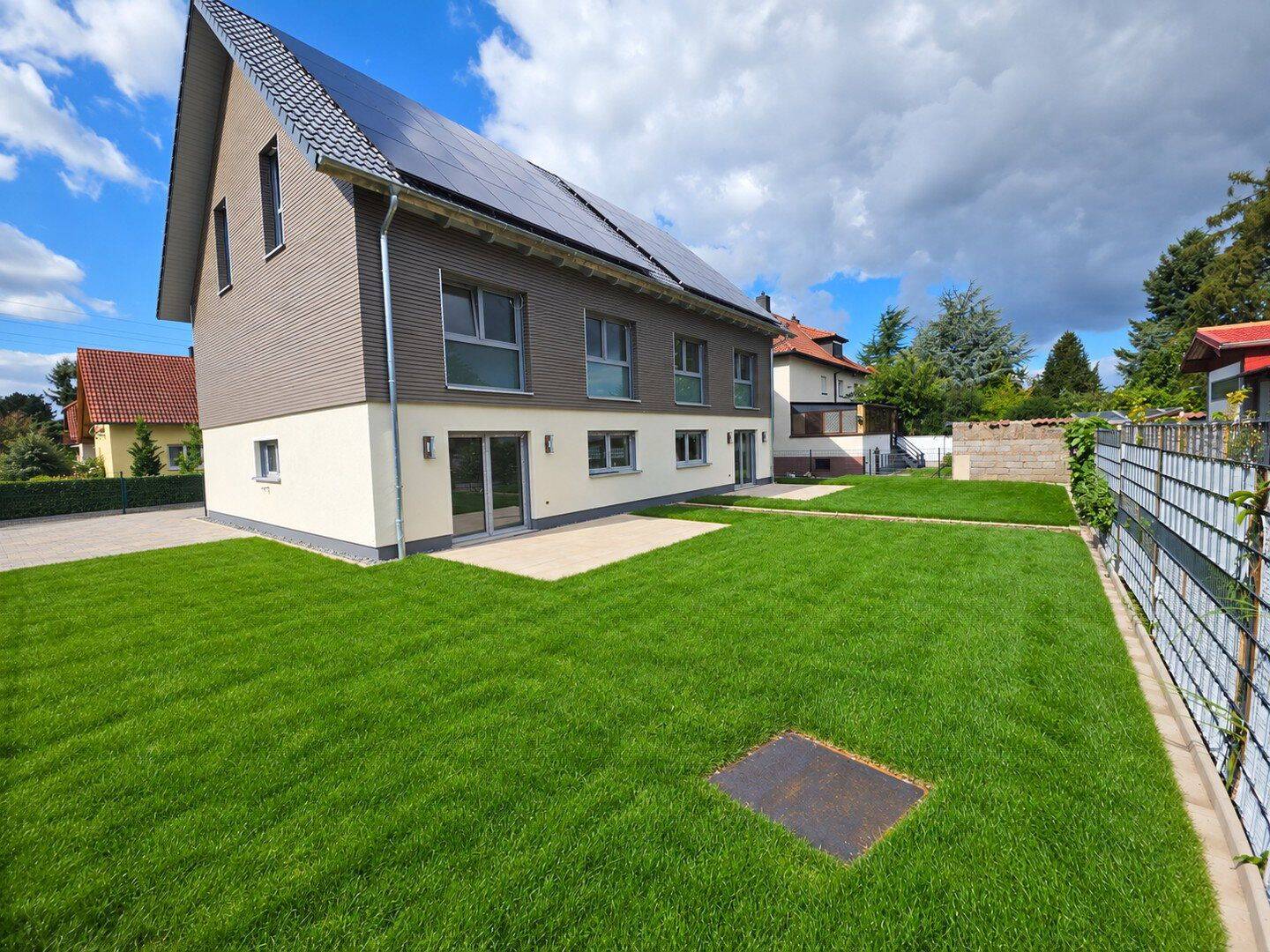 Neubau-Doppelhaushälfte mit 165 m² | 6 Zimmer | 2 Bäder | Garten | Kühlung | Smart Home, 4207 Leipzig (Großzschocher Grünau-Siedlung Kleinzschocher Lausen-Grünau)