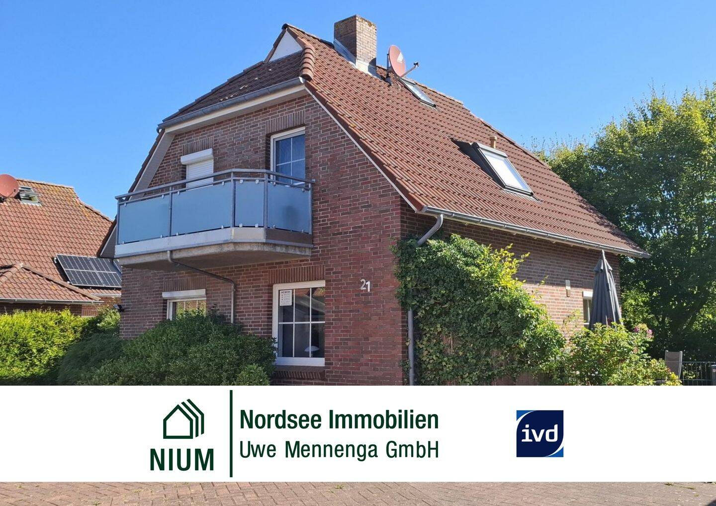 NORDSEE FERIENIDYLLE – GEMÜTLICHES FERIENHAUS MIT 2 WOHNUNGEN. GEWERBLICHE NUTZUNG ZULÄSSIG. GUTE RENDITE., 26553 Dornum