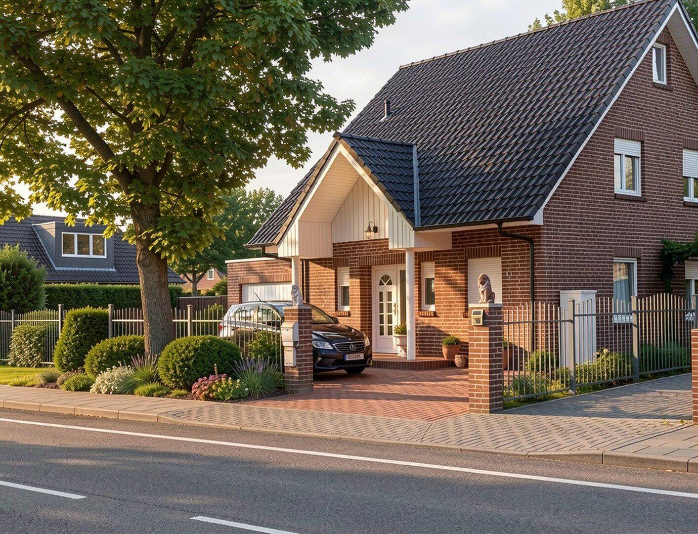 Freistehendes Einfamilienhaus mit Südgarten, großzügiger Garage & ausgebautem Dachgeschoss, 49477 Ibbenbüren
