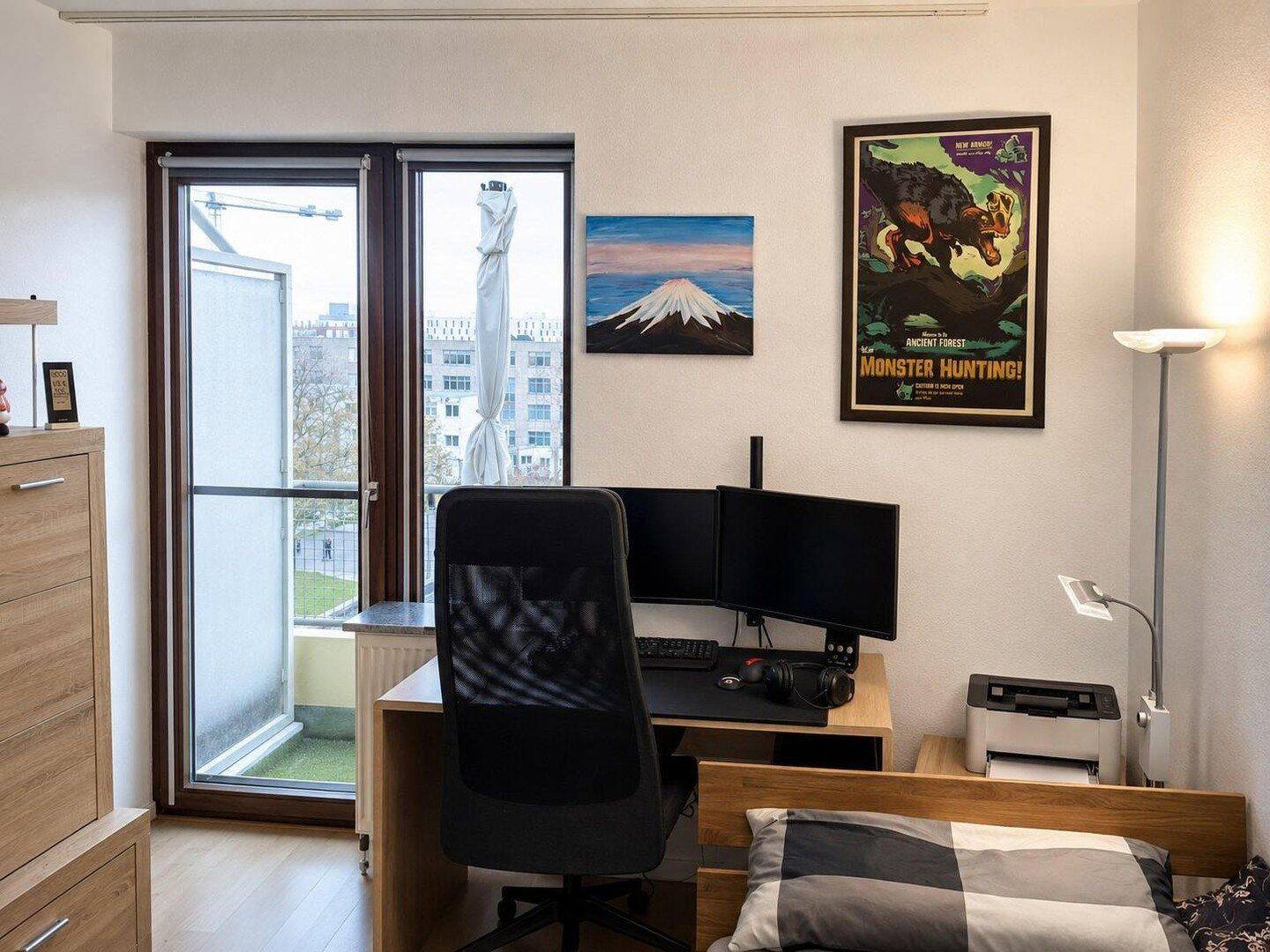 Komfort-Appartement mit Westbalkon und Stellplatz- möbliert, uninähe, 55122 Mainz (Gonsenheim Hartenberg/Münchfeld Neustadt)