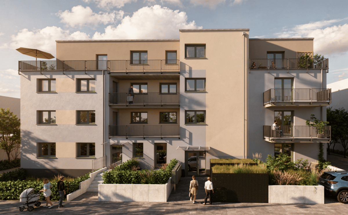 Neubauwohnungen in KA-Durlach: 1-Zimmerwohnung im 2. OG, 76227 Karlsruhe (Durlach Hohenwettersbach Stupferich)