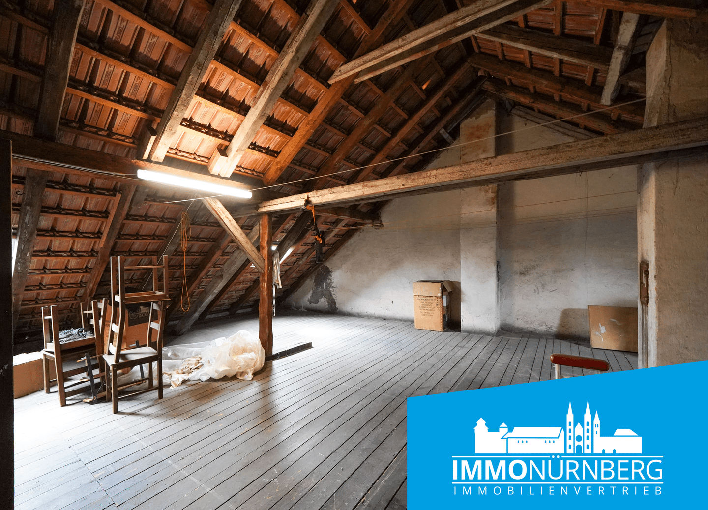 Im Altbau in St. Peter: Dachgeschoss zum Ausbau, 90478 Nürnberg (Dutzendteich Gleißhammer Glockenhof Sankt Peter Zerzabelshof)