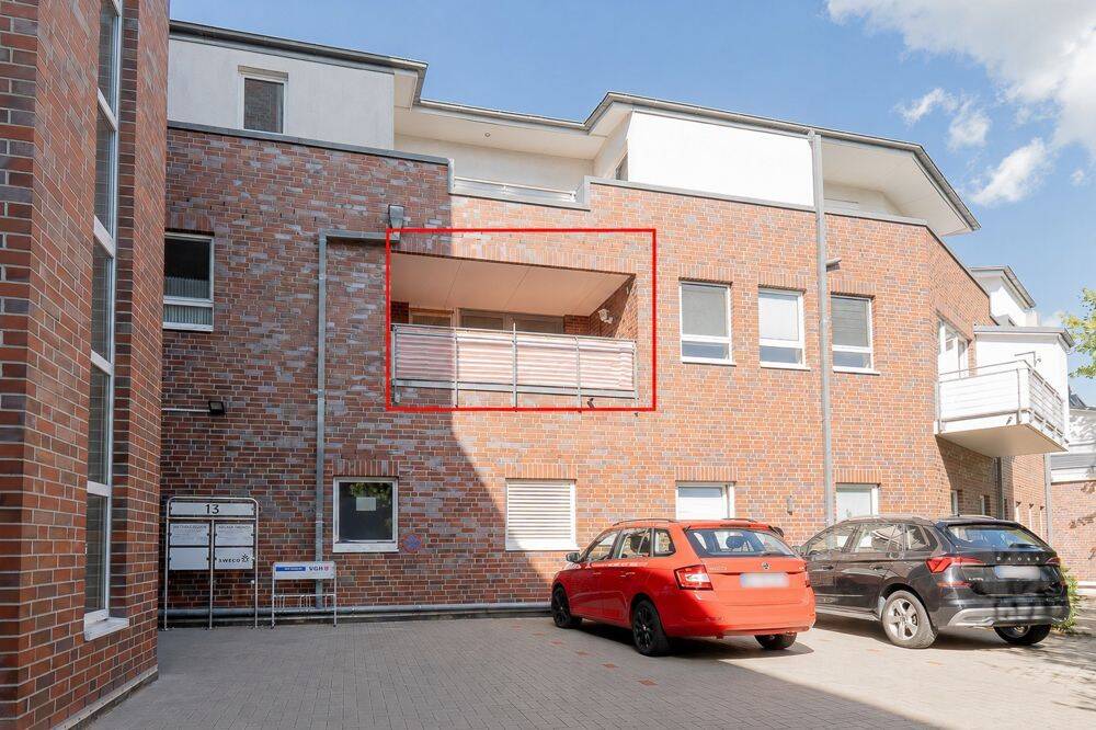 Charmante 2-Zimmer-Wohnung mit überdachter Loggia zentral am Zob in Winsen (Luhe) – Max. 2 Personen, 21423 Winsen (Luhe)