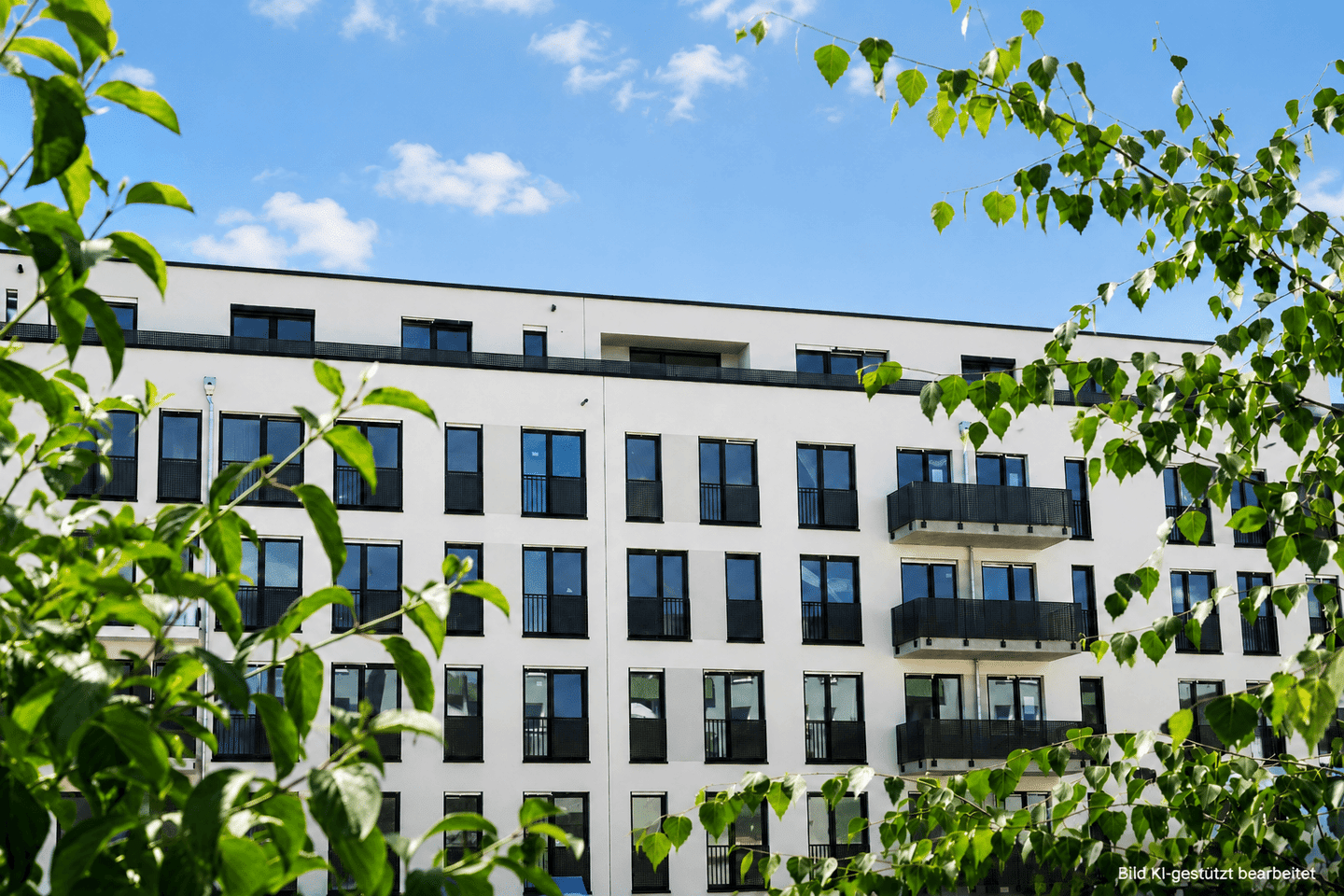 3-Zimmer-Wohnung mit zwei Terrassen – eine mitten in der grünen Oase