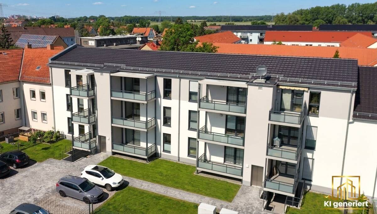Modern wohnen, entspannt ankommen: 3-Zimmer-Erdgeschosswohnung mit Balkon & Stellplatz in Bitterfeld, 6749 Bitterfeld-Wolfen