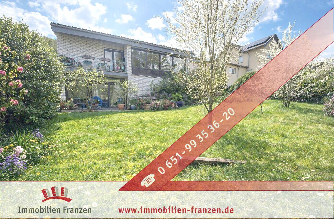 Familienfreundliches Einfamilienhaus mit Wintergarten, Balkon und Garage, 54331 Oberbillig