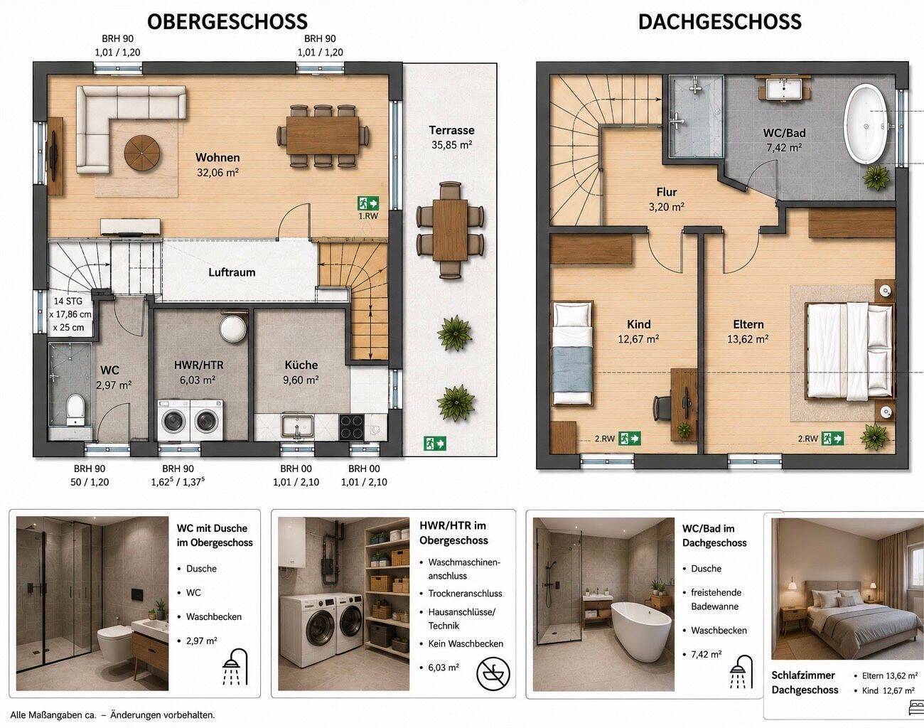 Erstbezug 2026 | Exklusive Maisonette mit großer Sonnenterrasse & hochwertiger Ausstattung, 50767 Köln (Chorweiler)