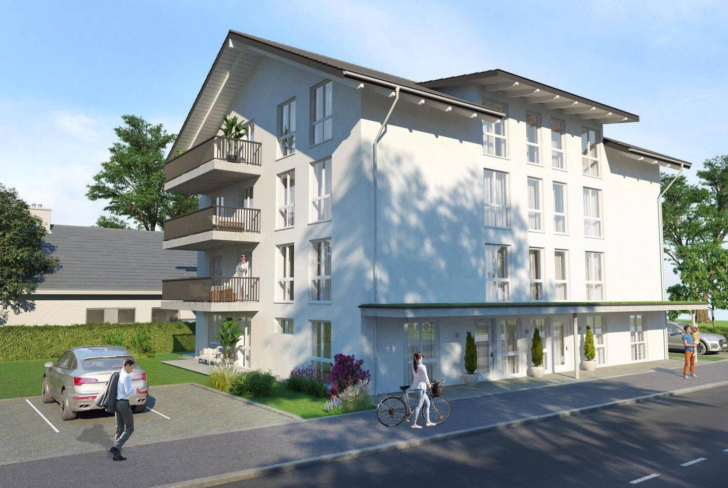 (WHG11)Hochwertiger Neubau (KFW55) im Herzen von Sonthofen – Erstbezug 2026/2027 – provisionsfrei!, 87527 Sonthofen