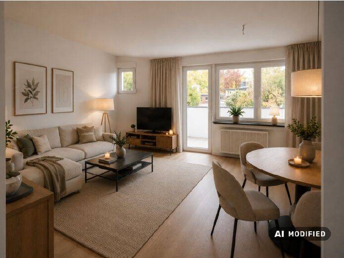 Attraktive sanierte 1-Zimmer-Etagenwohnung mit Balkon in Hagen-Boelerheide, 58099 Hagen (Berchum Boele Garenfeld Hohenlimburg Lennetal)