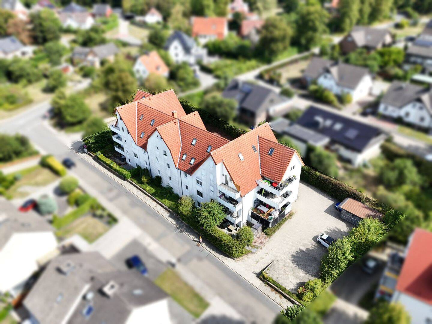 Lengerich-City-Lage: Maisonettewohnung mit weitläufiger Aussicht, 49525 Lengerich