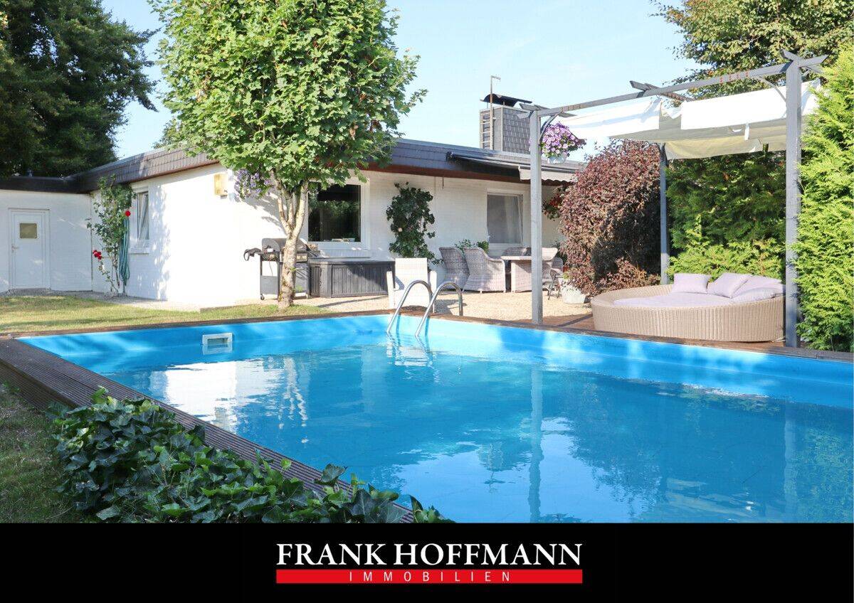 Bungalow mit großem Grundstück, Pool und vielseitigen Nutzungsmöglichkeiten in Kaltenkirchen, 24568 Kaltenkirchen