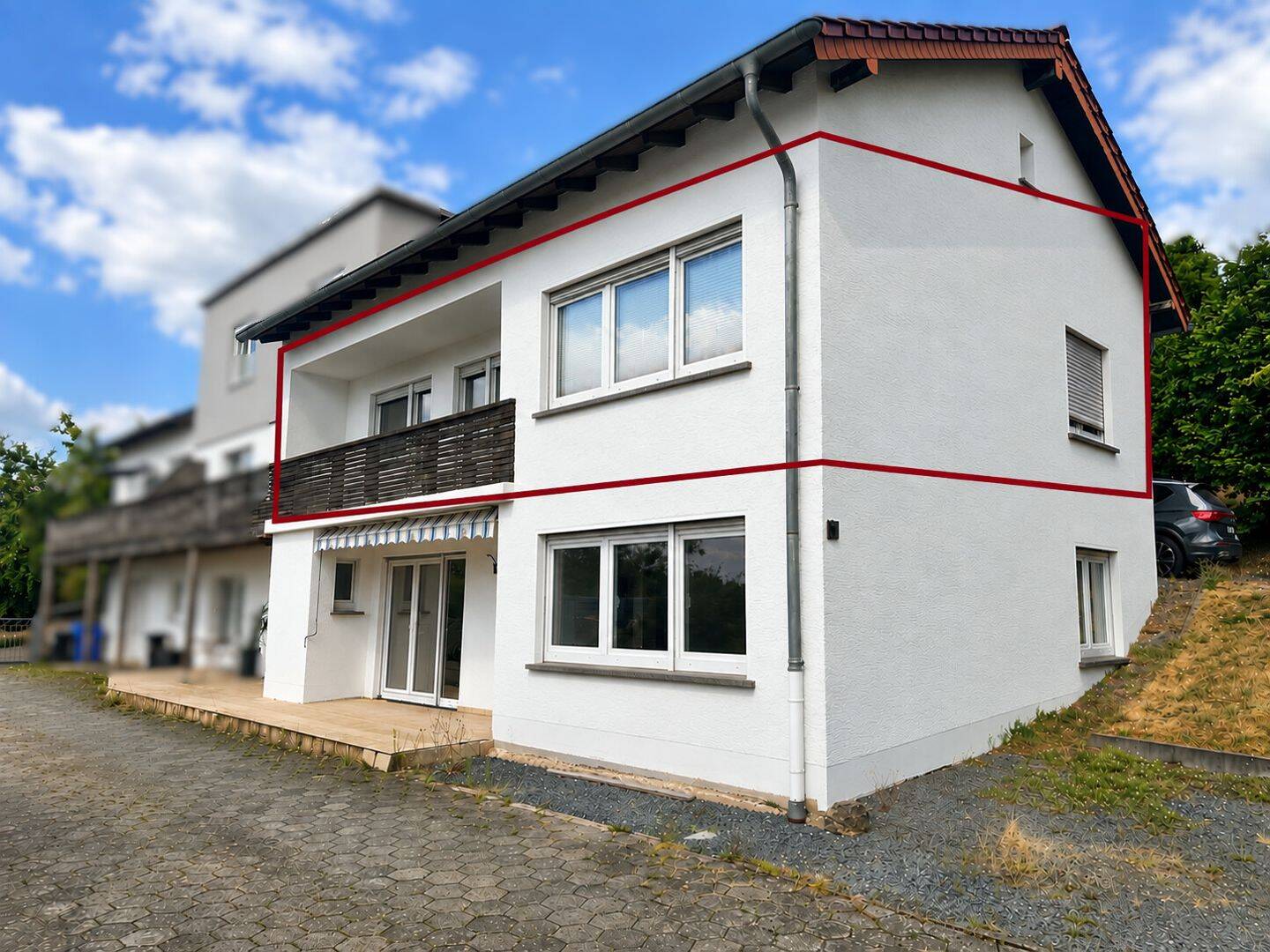 Eigener Eingang | Bezugsfrei | Balkon | 3 Zimmer – Eigentumswohnung mit Hauscharakter in Bitburg-Stahl!, 54634 Bitburg