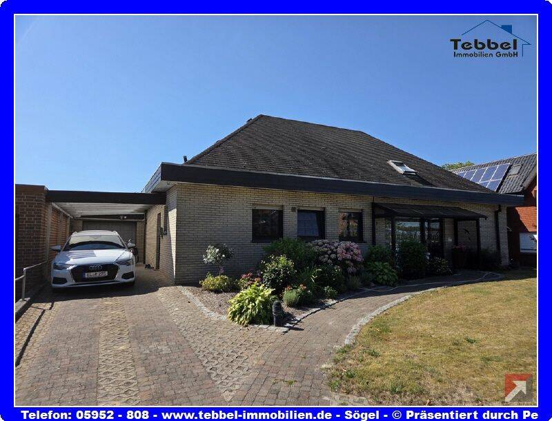 Gepflegter Winkelwalmdachbungalow in Klein Berßen!, 49777 Klein Berßen
