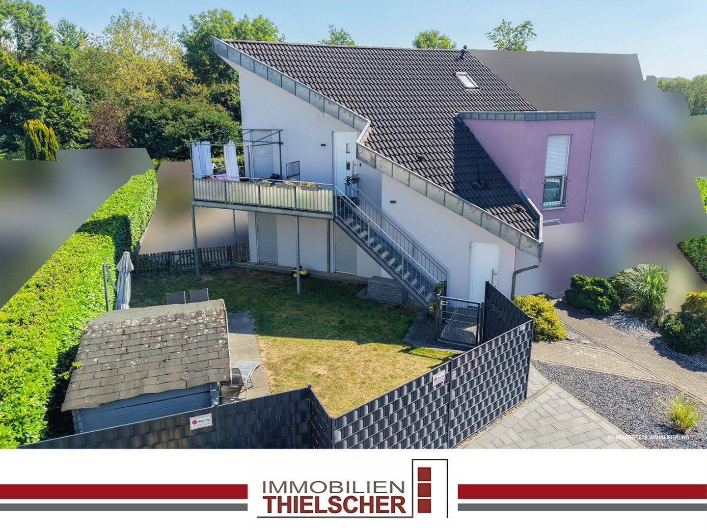 Attraktive 3-Zimmer-Eigentumswohnung mit Balkon, Garten und zwei Stellplätzen, 52531 Übach-Palenberg