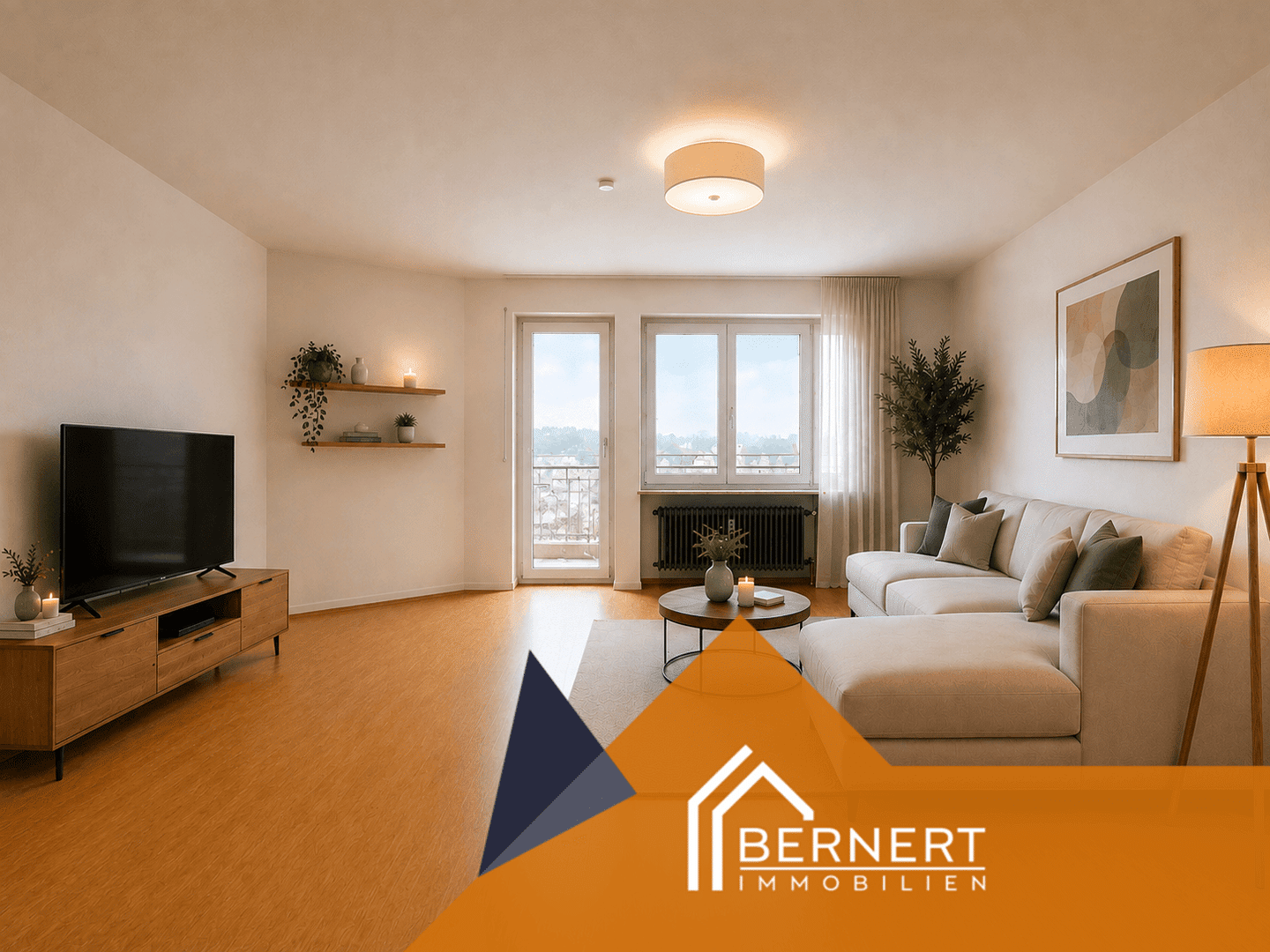 Bamberg zu Füßen – 3-Zimmer-Wohnung im obersten Geschoss mit Panoramablick, 96050 Bamberg (Bamberg)