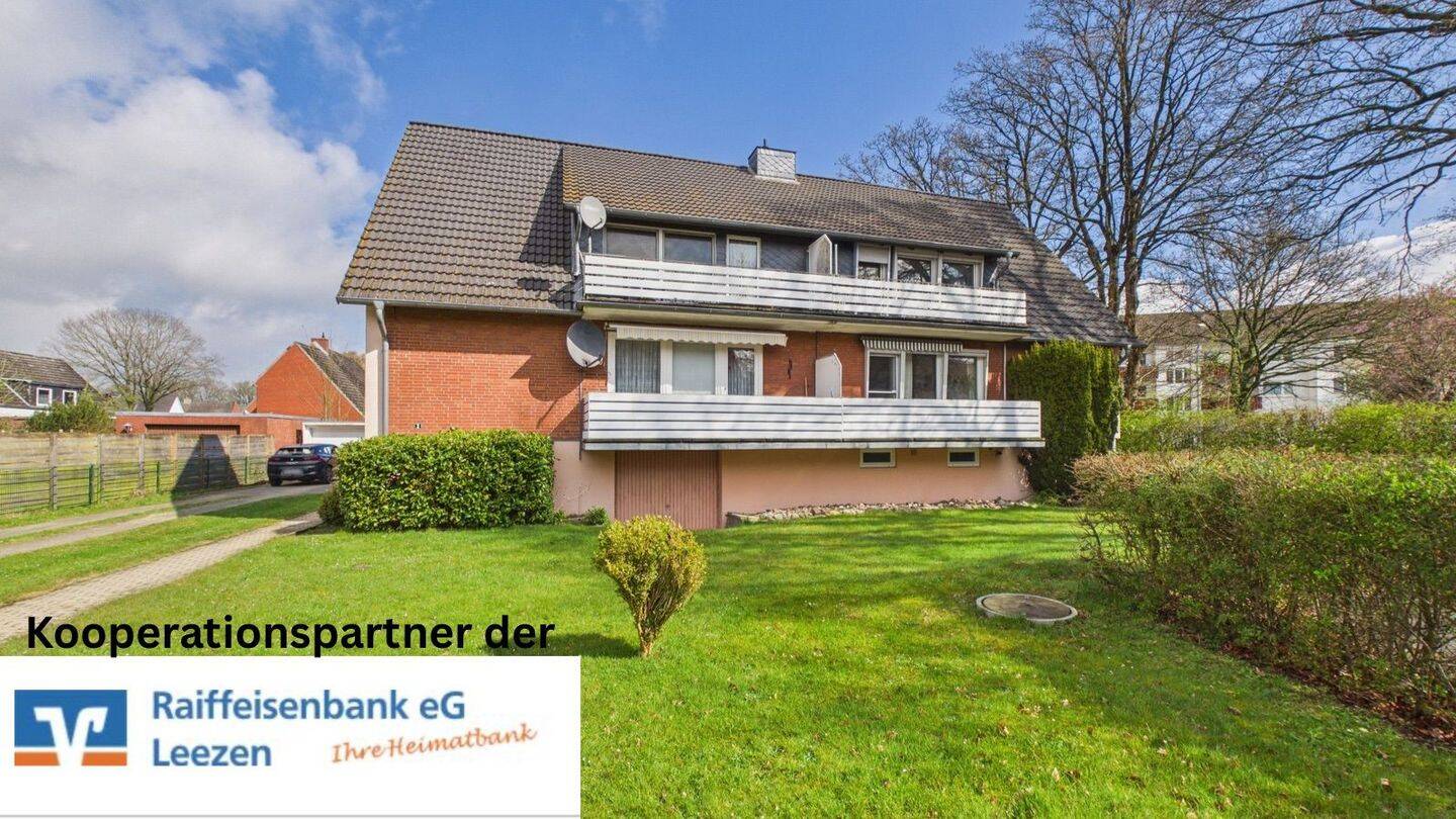 BEZUGSFERTIG: Gepflegte Hochparterrewohnung in Sackgassenlage, 25563 Wrist