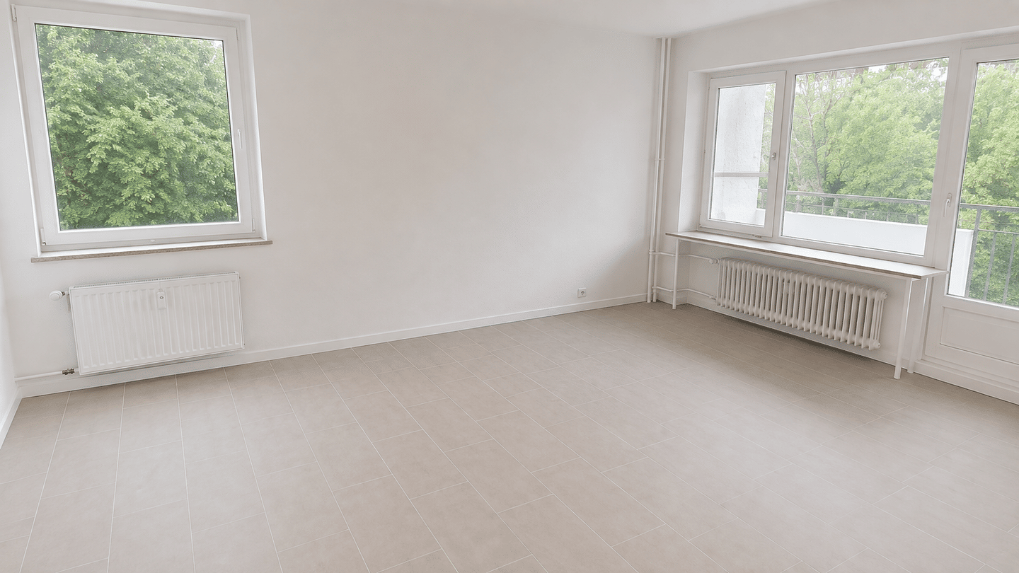 Zentral gelegene 3,5-Zimmer-Wohnung mit Wannenbad, Balkon, Aufzug, Stellplatz, 24568 Kaltenkirchen