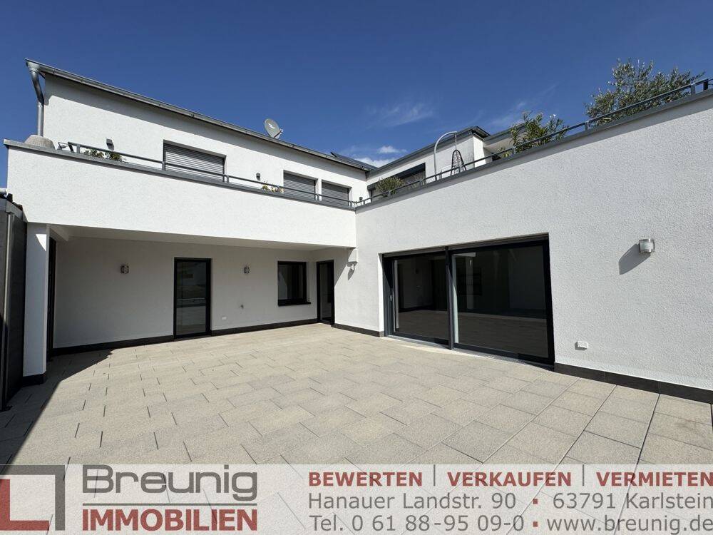 Neuwertige 3,5-Zi.-Wohnung mit ca. 109 m² Terrasse & moderner EBK in Alzenau-Stadt, 63755 Alzenau