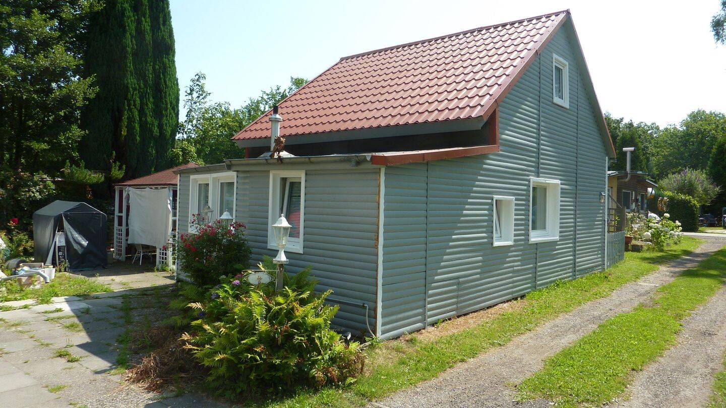 Holzhaus, Dauer-Wohnen oder Wochenendhaus auf Campingplatz, 21395 Tespe