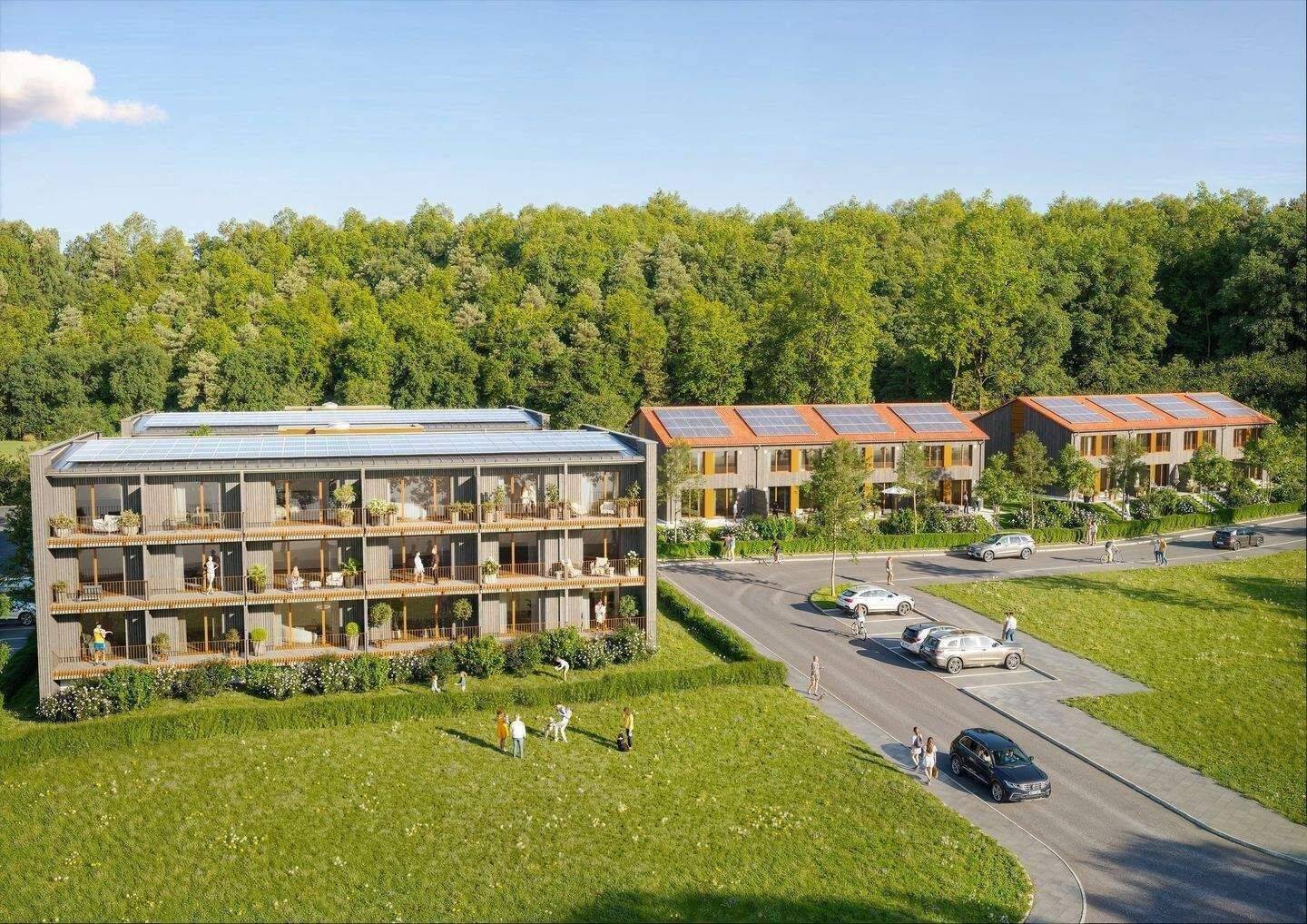 Ihr neues Zuhause am Mariushügel – energieeffizientes Reihenmittelhaus mit ca. 131 m², 91623 Sachsen b. Ansbach