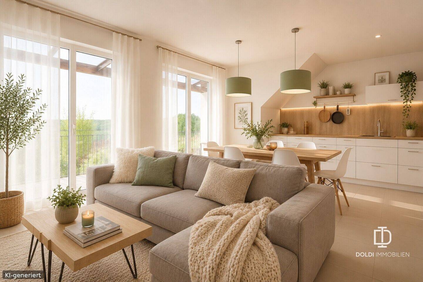 Penthouse-Feeling in Oettingen | 120 m² Wohnfläche + 57 m² Nutzfläche, 86732 Oettingen i. Bay.