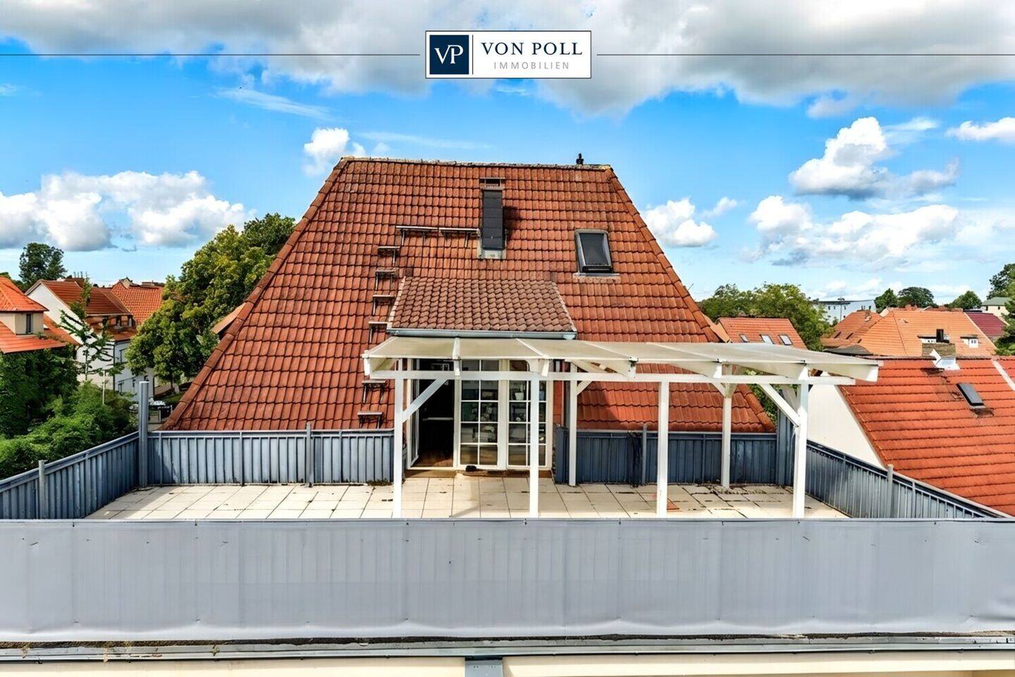 Einzigartige Maisonettewohnung mit 50 m² Dachterrasse im begehrten und ruhigen Wohnumfeld, 18435 Stralsund
