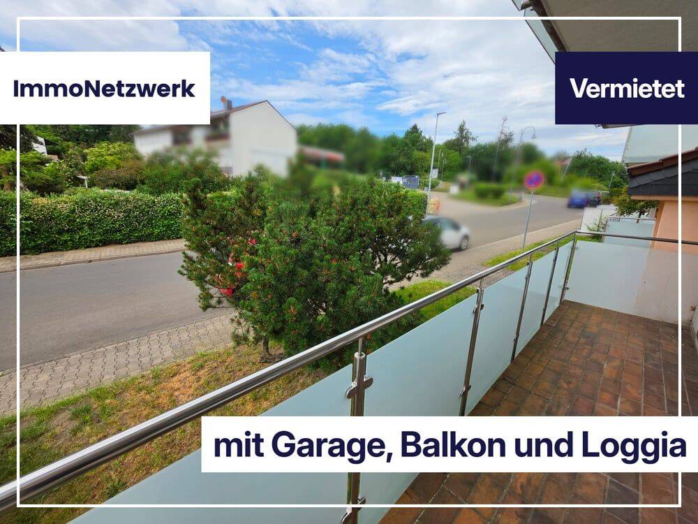 EG-Wohnung mit Garage, Balkon & Loggia in Eisenberg – jetzt investieren, später selbst nutzen, 67304 Eisenberg (Pfalz)