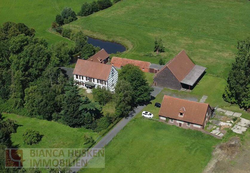 Stadtnahe Gutshof-Landidylle für Wohnen, Wirken oder Wissen in renommierter Gartenwirtschaft + Saal, 59073 Hamm (Bockum-Hövel Hamm-Norden Heessen)