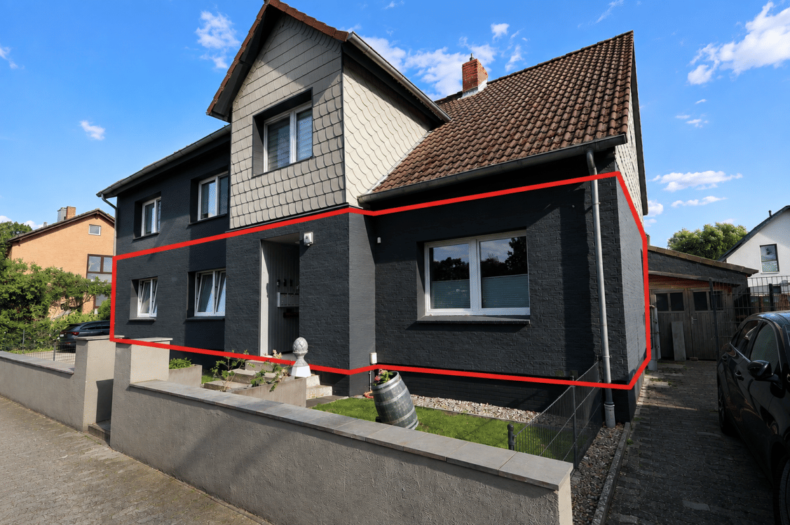 Modernisierte Erdgeschosswohnung mit Terrasse, Wintergarten und Garten, 38477 Jembke