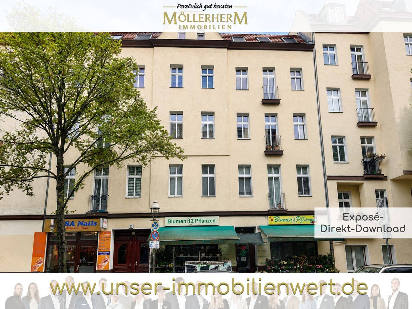 3-Zimmer-Altbauwohnung mit Entwicklungspotenzial und möglicher Aufteilung in zwei Einheiten, 13507 Berlin (Reinickendorf Kolonie Am Fließ Kolonie Am Waldessaum Tegel)