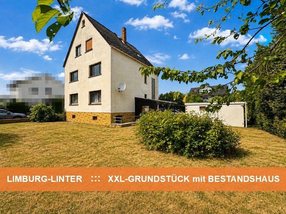HAUS mit großem GRUNDSTÜCK   :::   LIMBURG-LINTER, 65550 Limburg a.d. Lahn