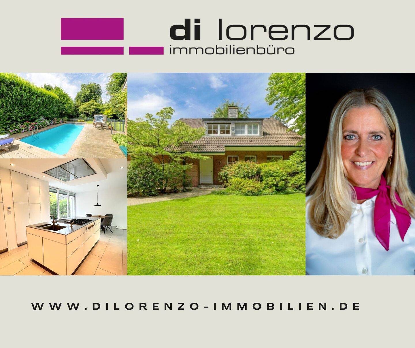 ***Repräsentative Villa am Bunten Garten – Stil, Raum und Privatsphäre vereint***, 41063 Mönchengladbach (Eicken Großheide Stadtmitte Windberg)