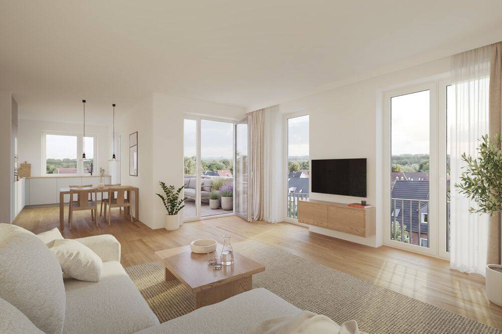 Sonnenverwöhnte Penthouse-Wohnung mit Dachterrasse!, 21337 Lüneburg