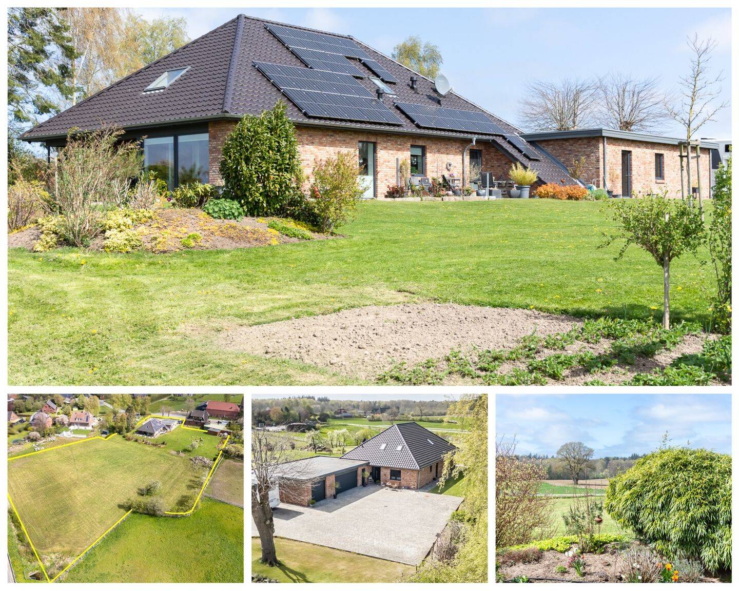 Hochwertiges Einfamilienhaus auf über 8.000 m² Grundstück mit Erdwärmepumpe, PV-Anlage und Weitblick, 24259 Westensee