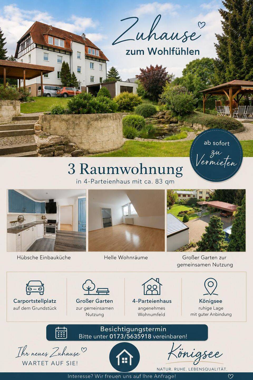 Zuhause zum Wohlfühlen, 7426 Königsee