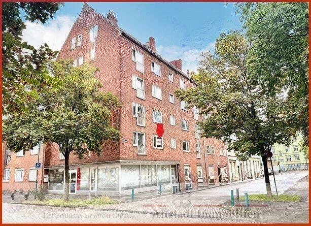 Duisburger Altstadt: Großzügige 3,5-Zimmer-Wohnung im 1. OG – 93 m² & Balkon, 47051 Duisburg (Altstadt Dellviertel Duissern Kaßlerfeld)