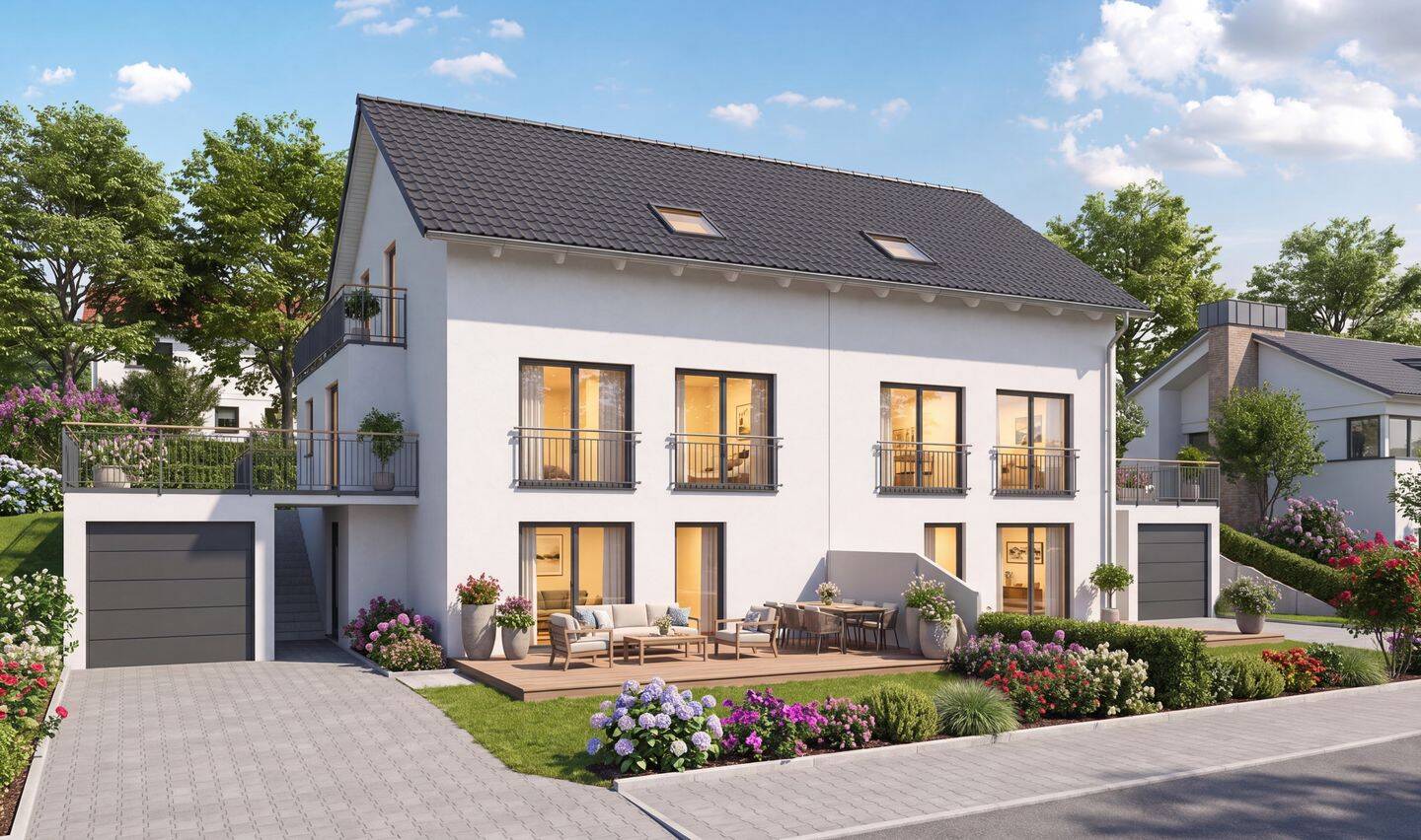 Neubau: Moderne Doppelhaushälfte mit viel Platz, 72138 Kirchentellinsfurt