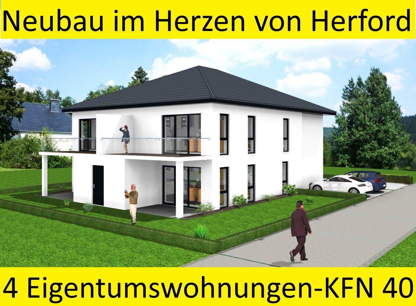 Neubau – KFN 40  im Herzen von Herford !, 32052 Herford