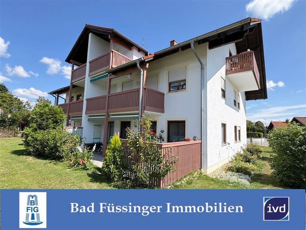 großzügige & möblierte 2-Zi.-Wohnung mit schöner Sonnenterrasse in Bad Füssing – Egglfing, 94072 Bad Füssing