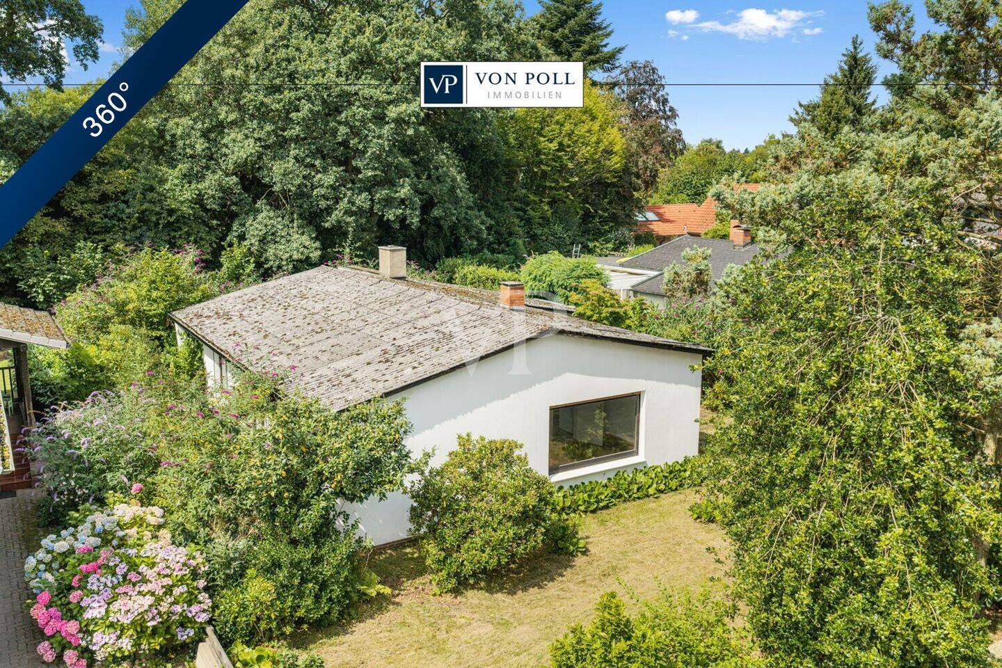 Für Handwerker oder Neubau: Ruhiger 60er-Jahre-Bungalow mit wildem Garten, 22927 Großhansdorf