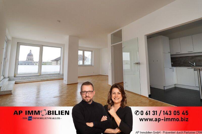 Mainzer-Neustadt – Traumhafte Penthousewohnung mit 154 m² Wohnfläche, 55118 Mainz (Neustadt)