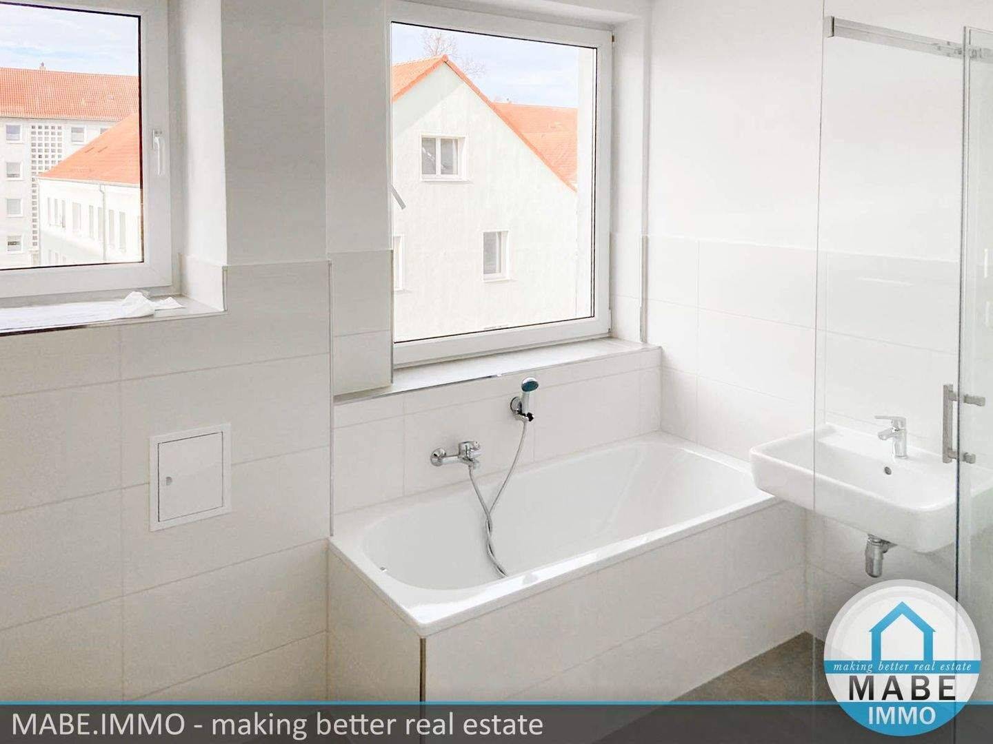Gut geschnittene 4-Raumwohnung – mit modernen hellen Bad!, 2827 Görlitz