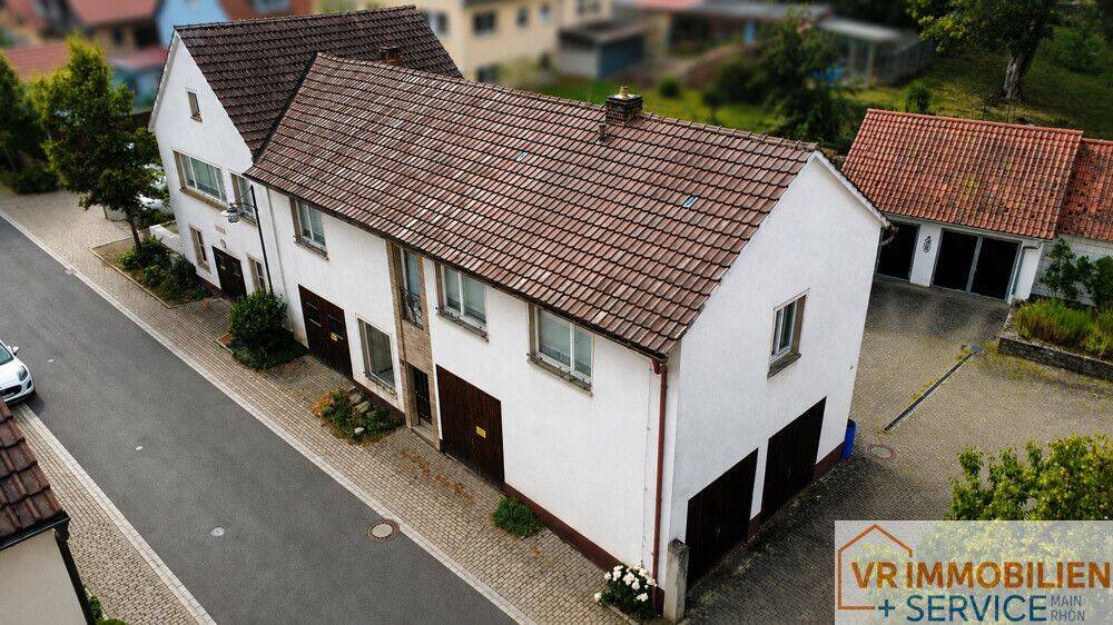 Viel Platz. Viele Möglichkeiten. Ein Anwesen für Macher – in 97502 Obbach, 97502 Euerbach
