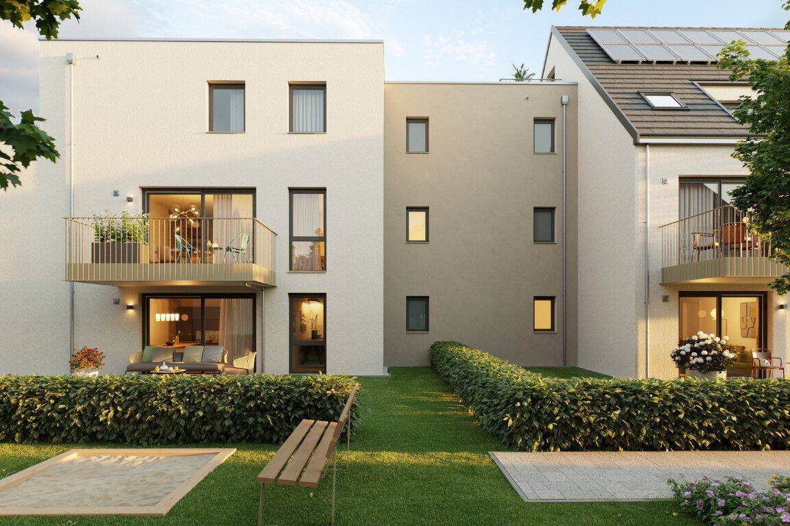Altersgerechte 2-Zimmer-Wohnung mit Gartenanteil, 74379 Ingersheim