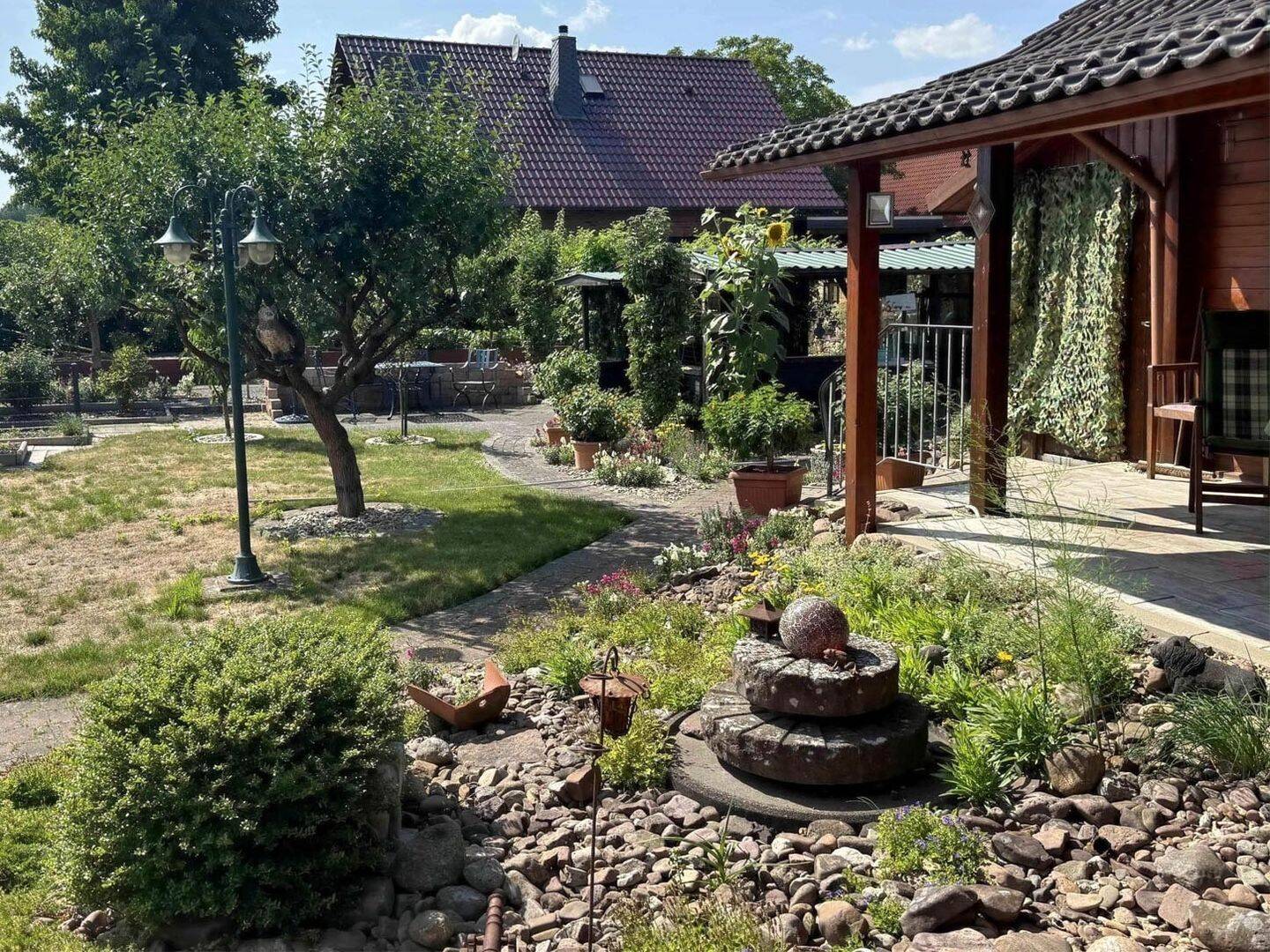 Wietze-Wieckenberg: Blockbohlenhaus mit Charme und traumhaftem Garten, 29323 Wietze