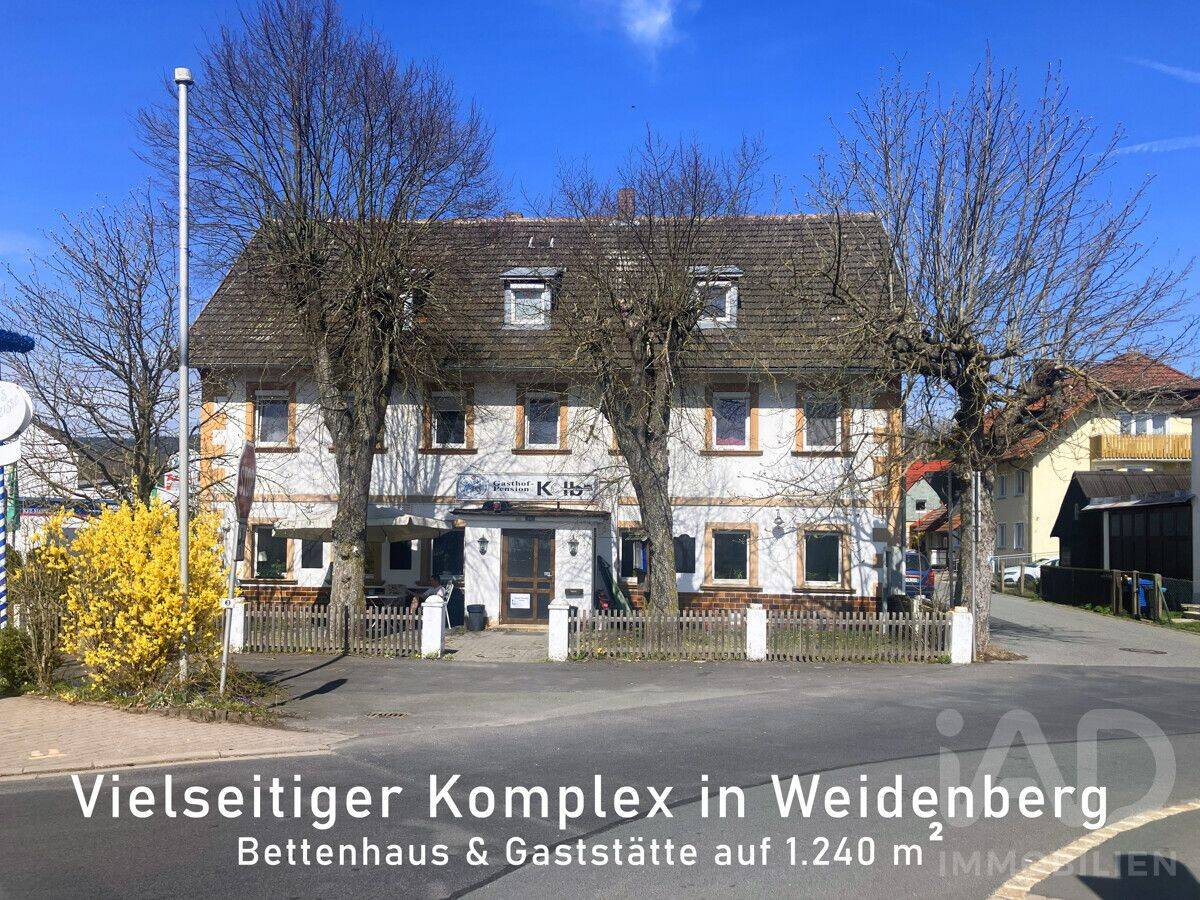Vielseitiger Komplex in Weidenberg – Bettenhaus & Gaststätte auf 1.240 m², 95466 Weidenberg