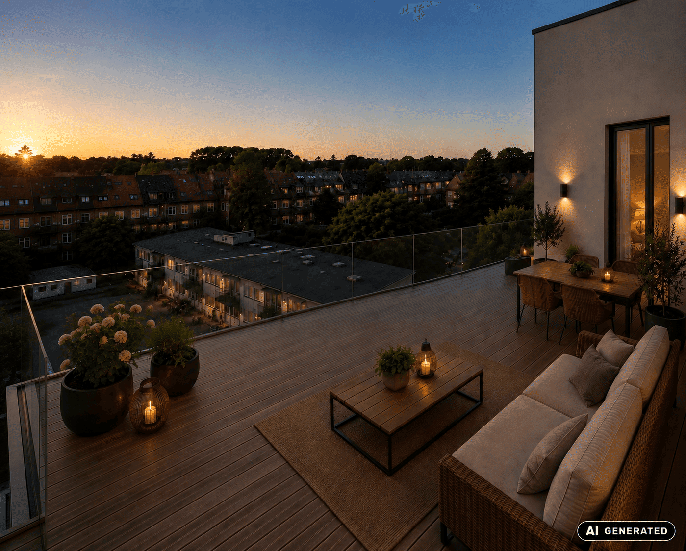 KIELS OBERDECK 5.1 Penthouse über den Dächern vom Schreventeich, 24116 Kiel (Schreventeich)